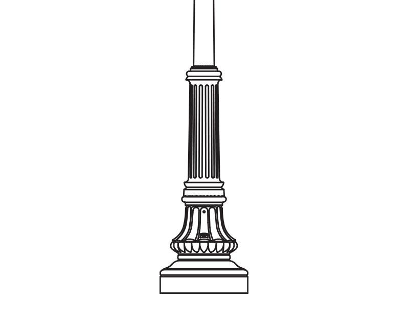 Anchor Base Post (311-)